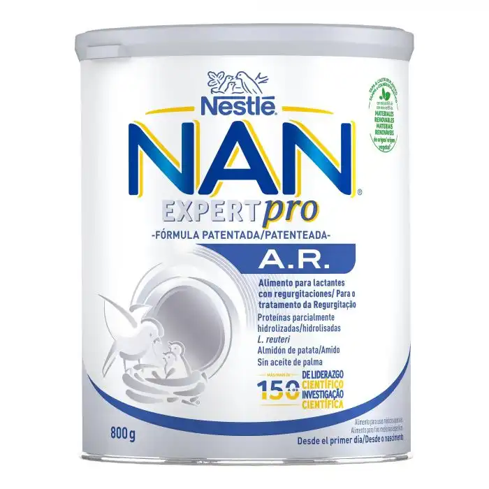 Leche Nan Expert Lactantes con Regurgitaciones 800 gr - Nestle - Comparador de precios