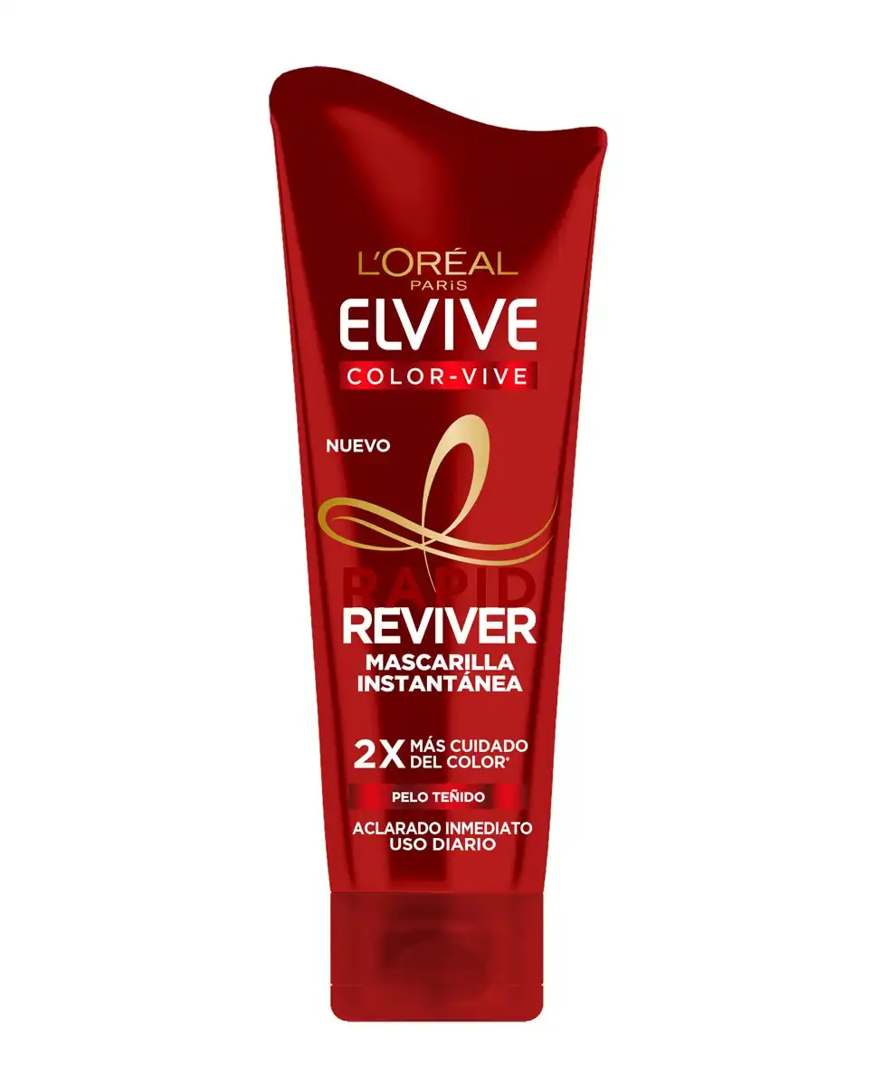 L'Oréal Paris - Mascarilla Instantánea Para Pelo Teñido Elvive Color Vive Rapid Reviver 180 Ml - L'Oréal Paris - Comparador de precios