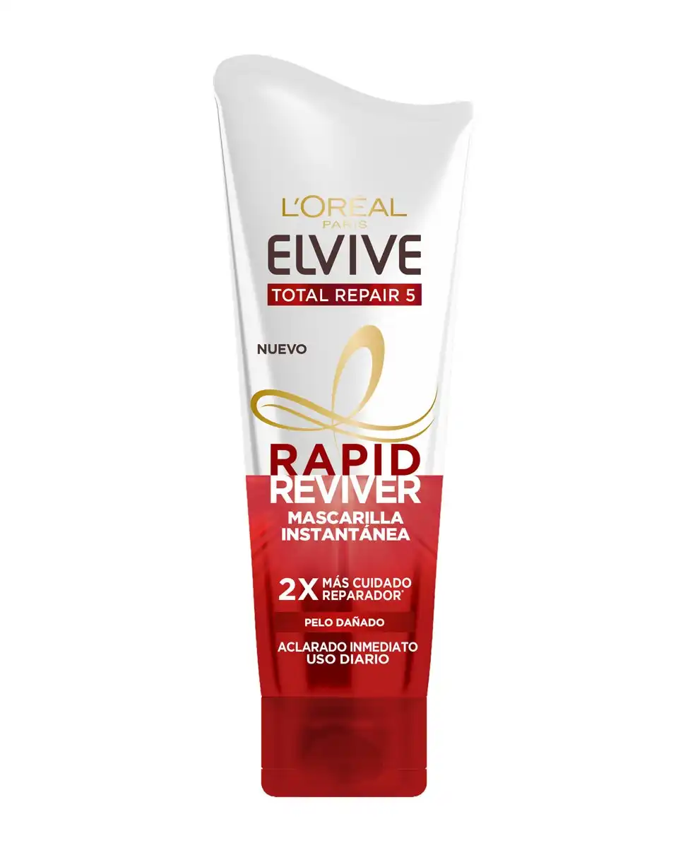 L'Oréal Paris - Mascarilla Instantánea Reparadora Elvive Total Repair 5 Rapid Reviver 180 Ml - L'Oréal Paris - Comparador de precios