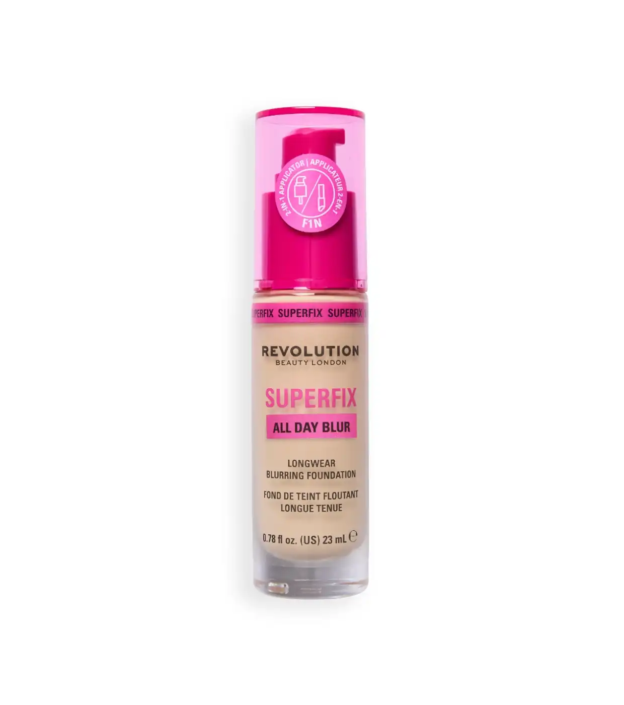 Makeup Revolution - Base de maquillaje Superfix 16H Blur - F1N - Makeup Revolution - Comparador de precios