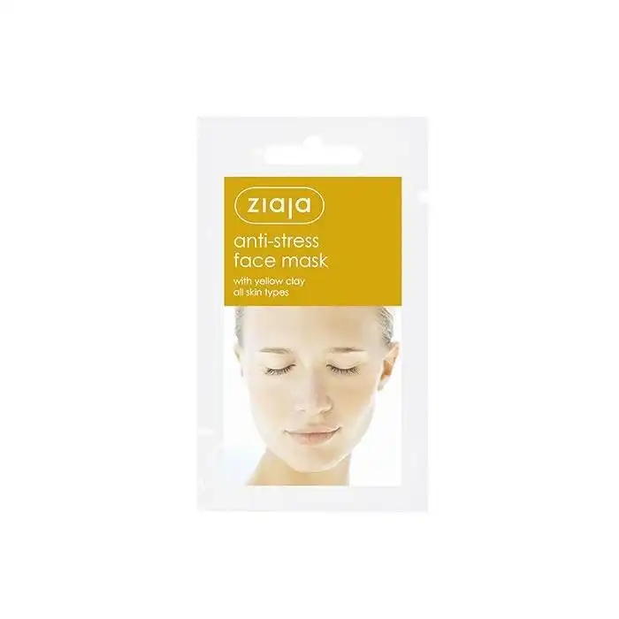 Mascarilla Facial Anti-estrés con Arcilla Amarilla 7 ml - Ziaja - Comparador de precios