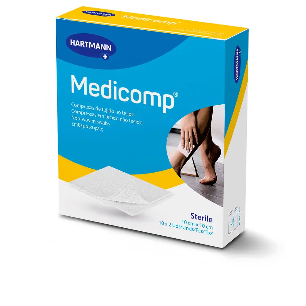 Medicomp gasa estéril 10x10 cm 20 u - Hartmann - Comparador de precios