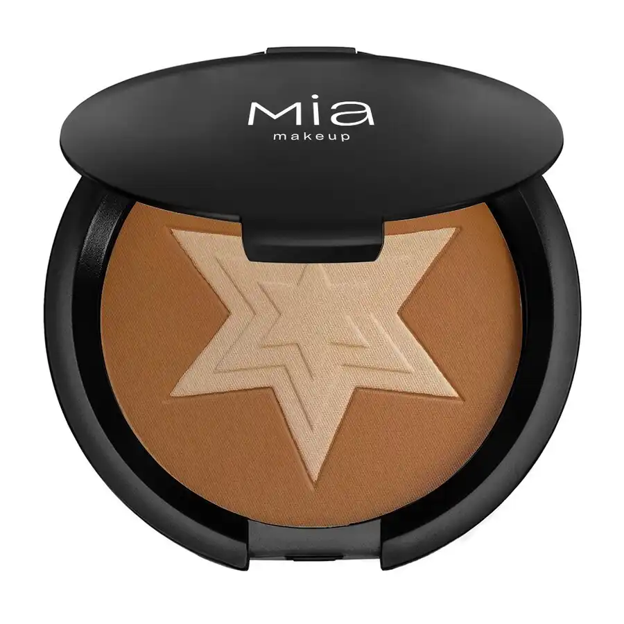 Mia Make Up - Cosmic Glow Polvo Bronceador con Iluminador Contouring 20 g 13 - Mia Make Up - Comparador de precios