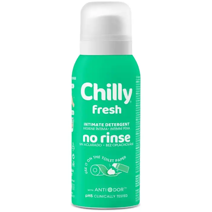 No Rinse Fresh Espuma Higiene Íntima Sin Aclarado 100 ml - Chilly - Comparador de precios
