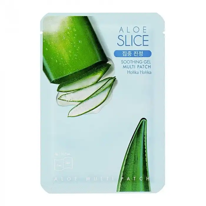 Parches de Gel Calmante Aloe 99% - Holika Holika - Comparador de precios