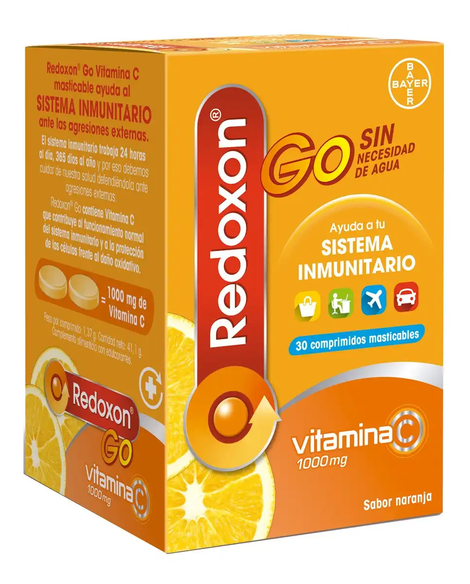 Redoxon - 30 Comprimidos masticables Redoxon GO. - Redoxon - Comparador de precios
