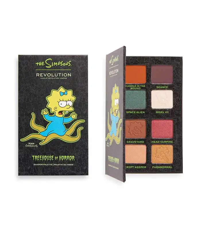 Revolution - *The Simpsons* - Mini paleta de sombras - Alien Maggie - Makeup Revolution - Comparador de precios