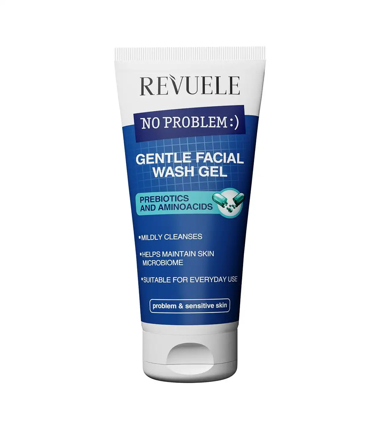 Revuele - *No Problem* - Gel limpiador facial suave con prebióticos y aminoácidos - Pieles problemáticas y sensibles - Revuele - Comparador de precios