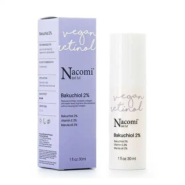 Sérum Vegan Retinol Bakuchiol 2% - Nacomi - Comparador de precios