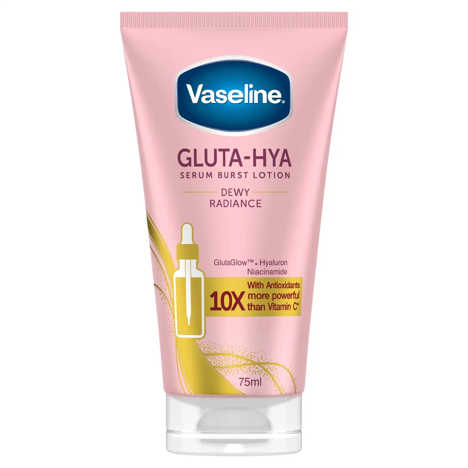 Sérum Corporal Dewy Radiance Loción corporal 75 ml - Travel Size - VASELINE - Comparador de precios