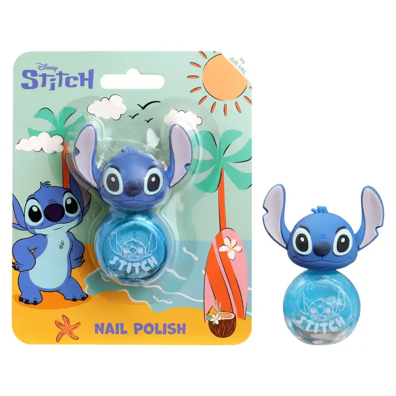 Stitch Laca De Uñas Con Tapón 3d 8 Ml Rosa Claro O Azul - Disney - Comparador de precios