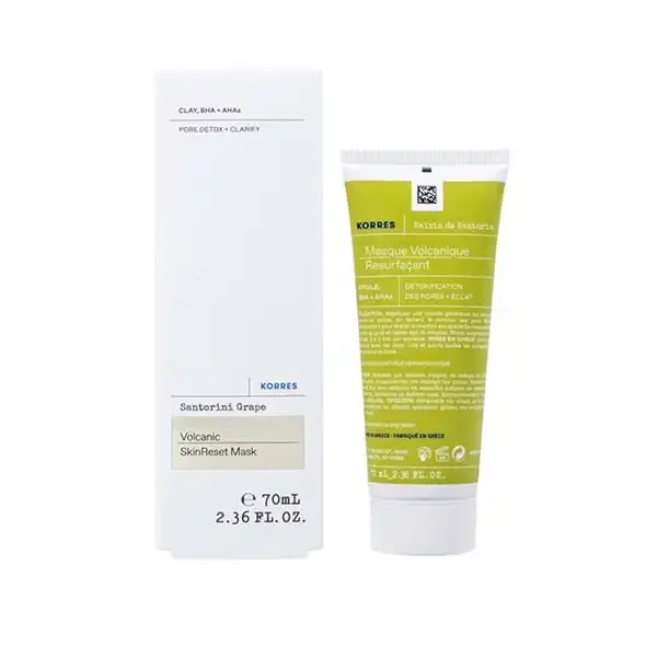 Volcanic Skinreset Mask Santorini Grape - Korres - Comparador de precios