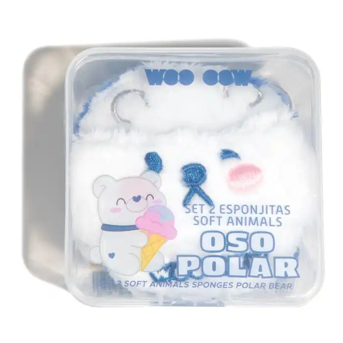 ¡34% DTO! Set 2 Esponjitas Ultra Soft Animales 6 gr - Woo oow - Comparador de precios