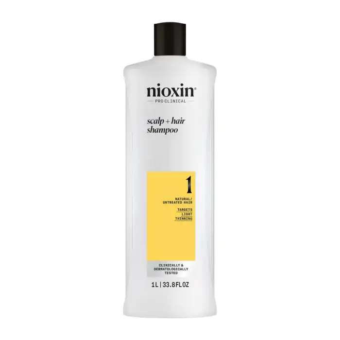 ¡45% DTO! Sistema 1 Champú Cabello Natural con Debilitamiento Leve 1000 ml - Nioxin - Comparador de precios