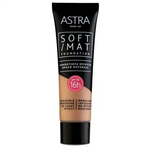 Astra Foundation Soft Mat 07 Cinnamon Base natural efecto mate - Astra - Comparador de precios