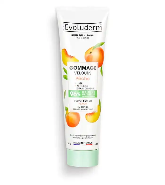 Evoluderm - Exfoliante facial aterciopelado - Melocotón - Evoluderm - Comparador de precios