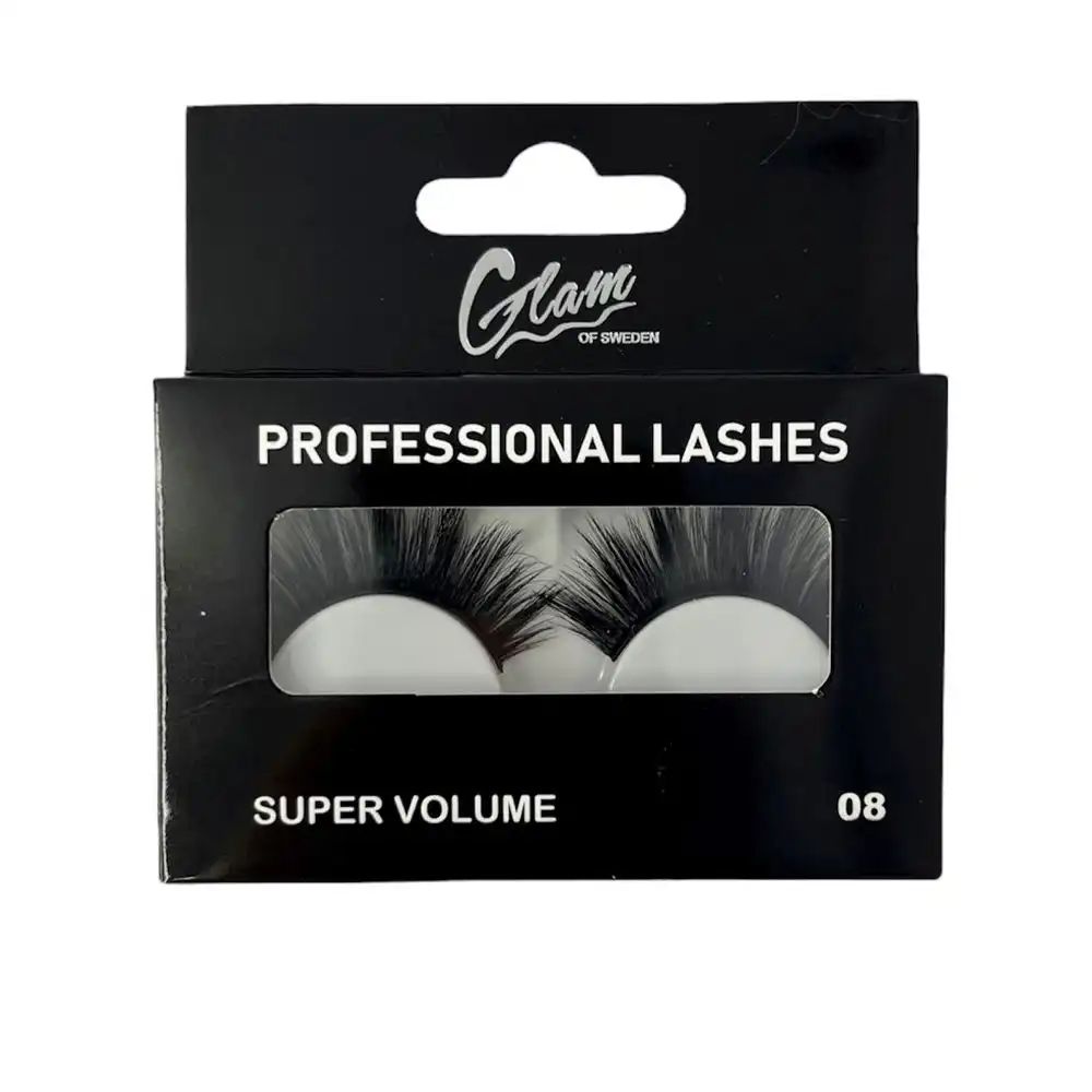 Eyelashes super volume #08 1 u - GLAM OF SWEDEN - Comparador de precios