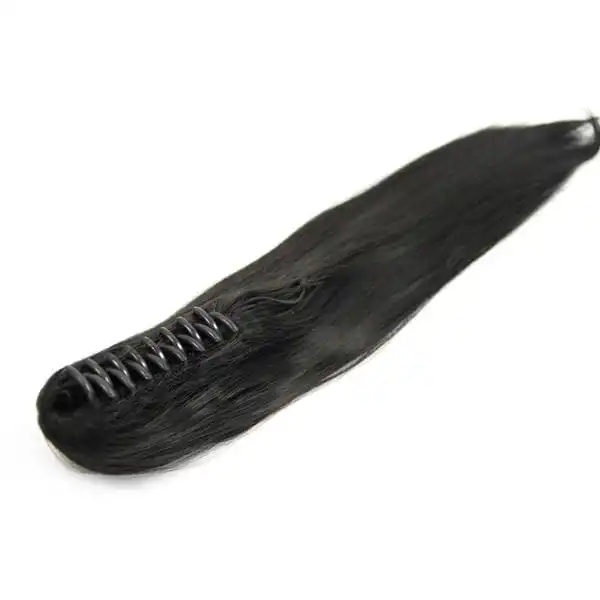 Fashiongirl - Extensiones De Cabello De Cola De Caballo Con Clip #1 Negro - Recto Extensiones de cabello 1 pieces unisex - Fashiongirl - Comparador de precios