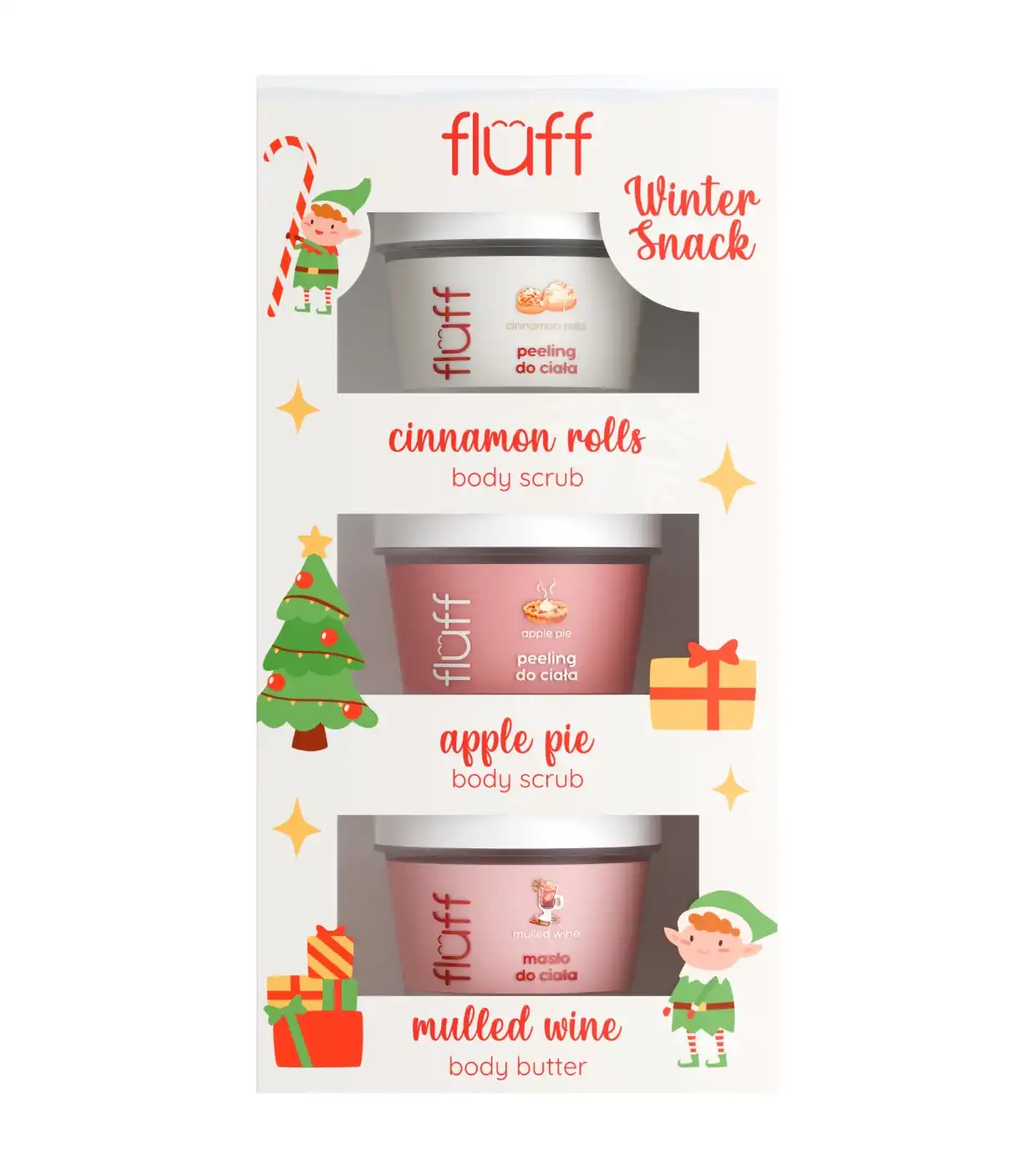 Fluff - Set de cuidado corporal - Winter Snack - Fluff - Comparador de precios
