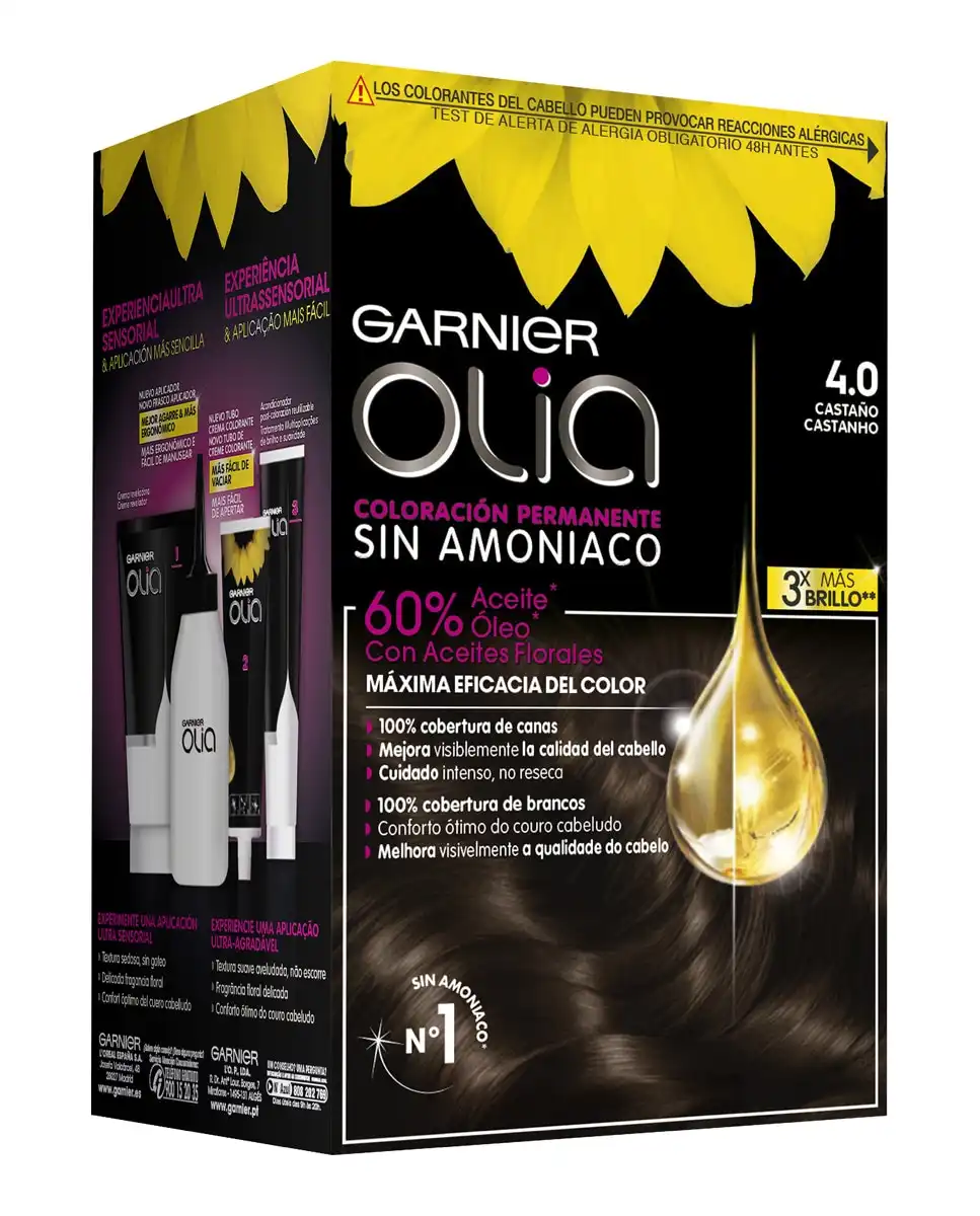 Garnier - Coloración Permanente Sin Amoniaco Olia - Garnier - Comparador de precios