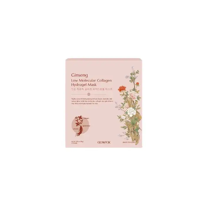 Ginseng Low Molecular Collagen Hydrogel Mask 30 gr - Glamfox - Comparador de precios