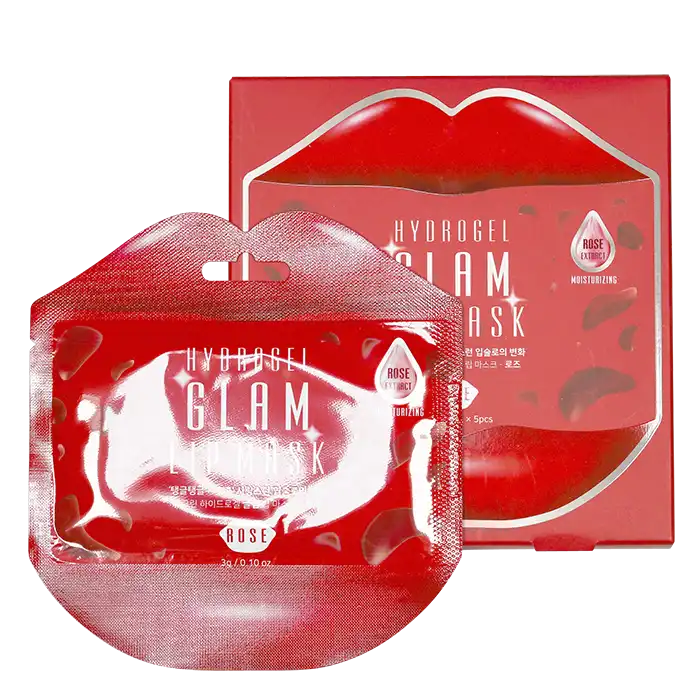 Hidrogel Glam Lip Mask Mascarilla Labial Rosa - Rose - Rose - Comparador de precios