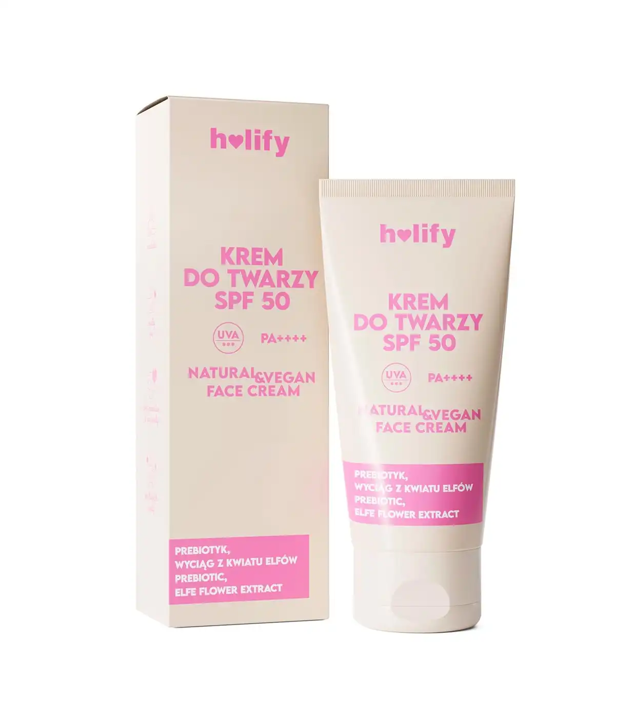 Holify - Protector solar facial con prebióticos SPF50 PA++++ - Holify - Comparador de precios