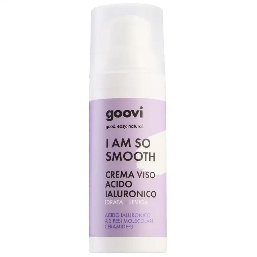 I am so smooth Crema facial con ácido hialurónico Crema de día 50 ml - goovi - Comparador de precios