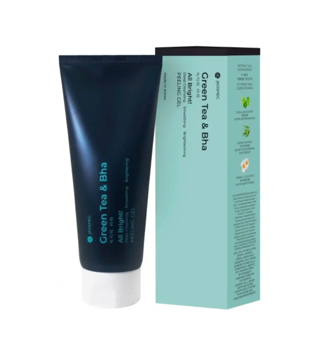 Jkosmec - *All Bright* - Gel exfoliante facial con BHA y extracto de té verde - Jkosmec - Comparador de precios