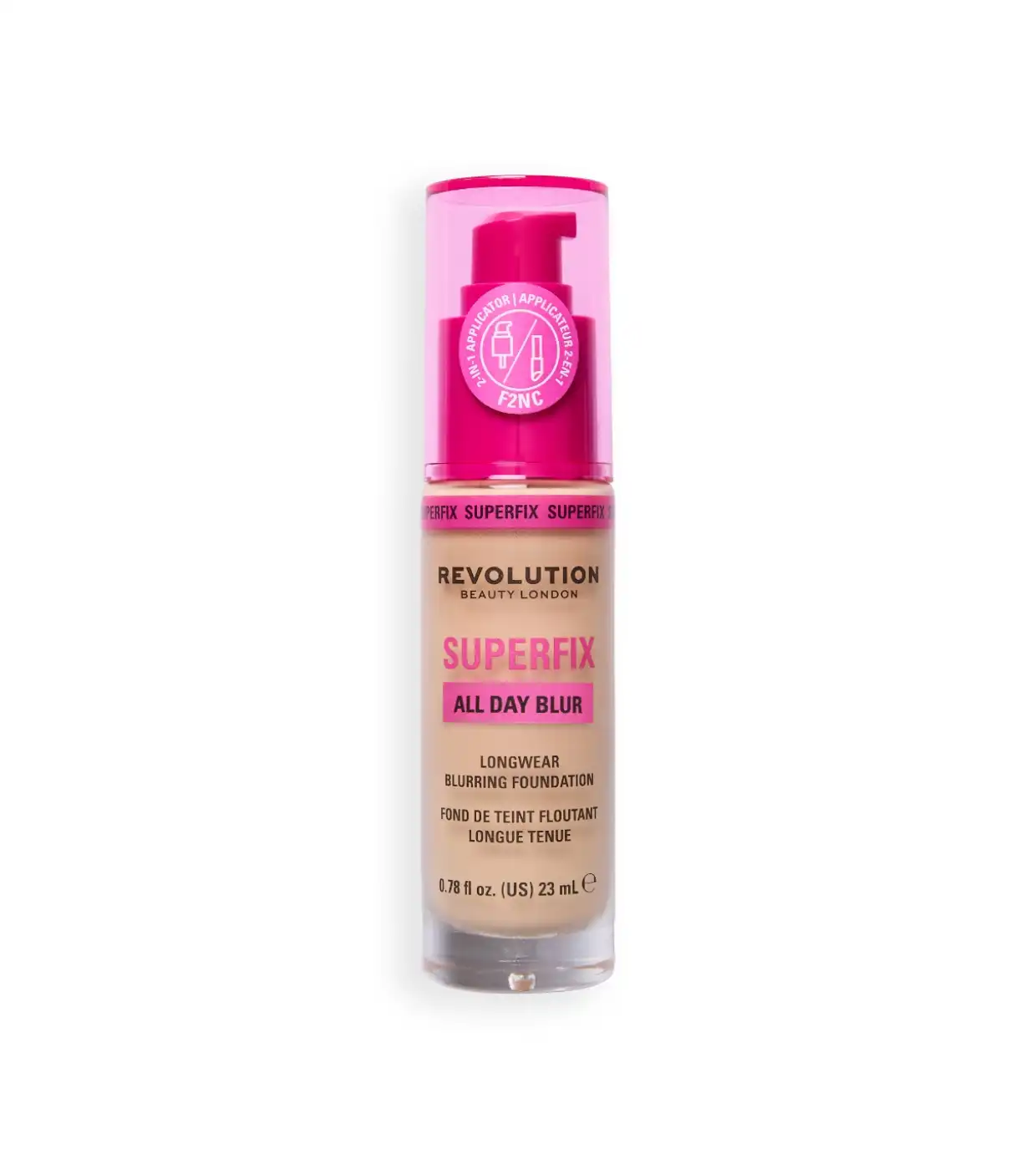 Makeup Revolution - Base de maquillaje Superfix 16H Blur - F2NC - Makeup Revolution - Comparador de precios