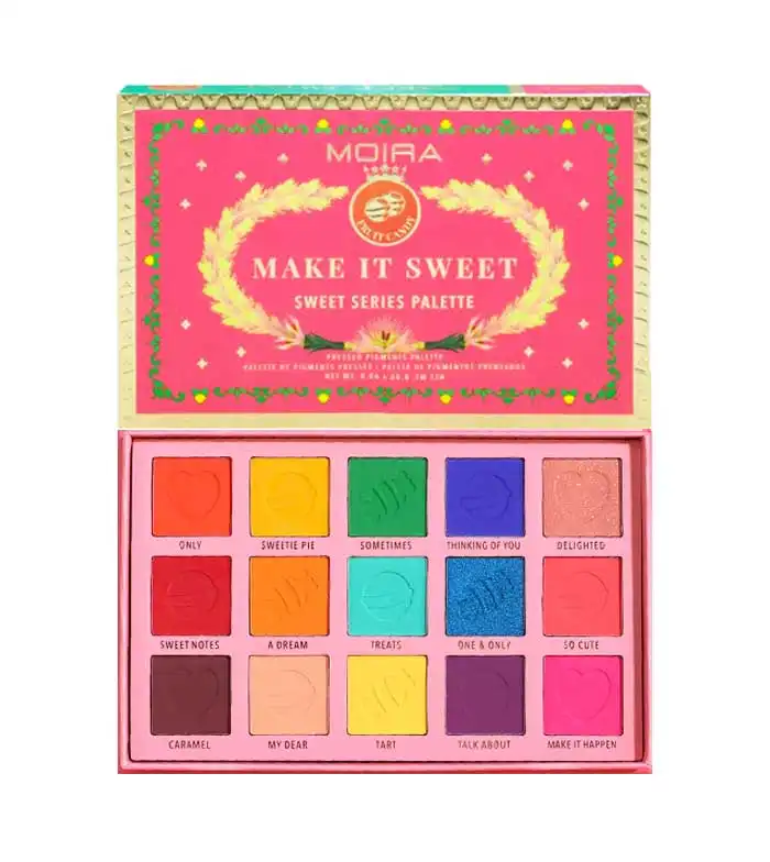 Moira - *Sweet Series*- Paleta de pigmentos prensados Make It Sweet - Moira - Comparador de precios