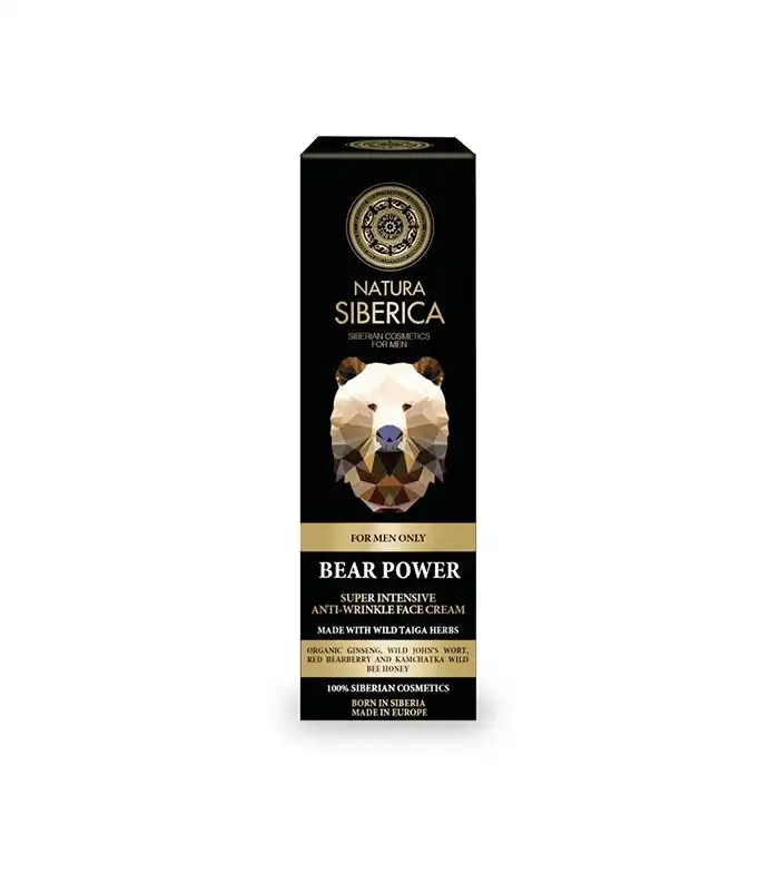 Natura Siberica - *For Men* - Crema facial intensiva antiarrugas - El poder del oso - Natura Siberica - Comparador de precios