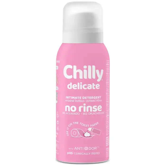 No Rinse Delicado Espuma Íntima Sin Aclarado 100 ml - Chilly - Comparador de precios