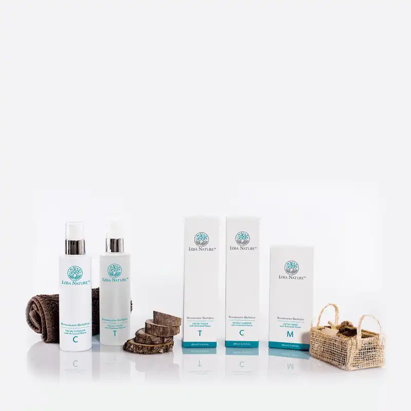 Pack de limpieza facial limpiador , tónico y mascarilla - Izba Nature - Comparador de precios
