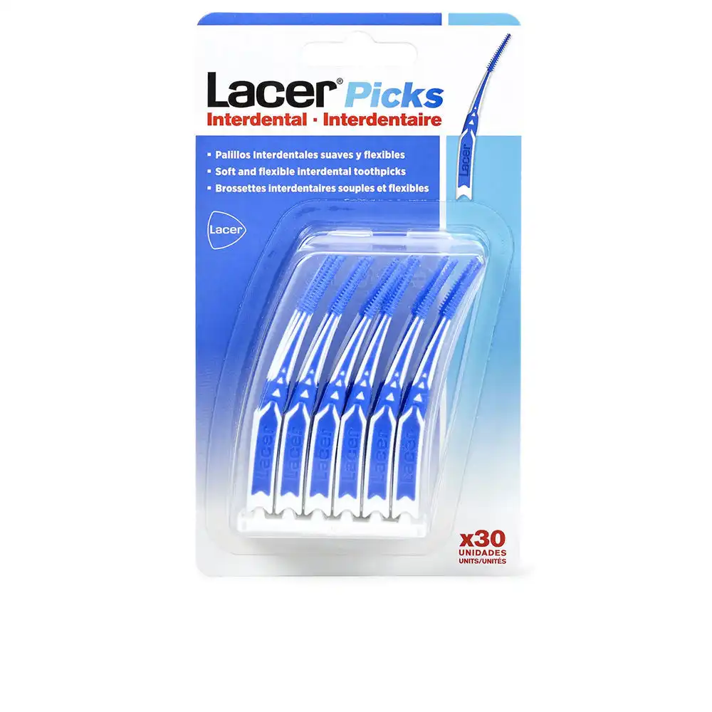 Picks Interdental palillos 30 u - lacer - Comparador de precios
