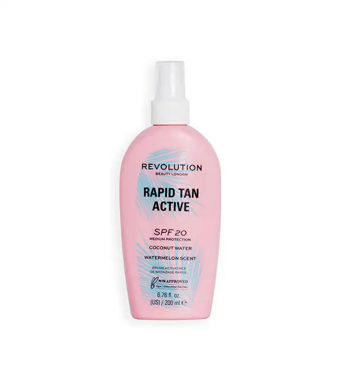 Revolution - Bronceador Rapid Active SPF 20 - Protección media - Makeup Revolution - Comparador de precios