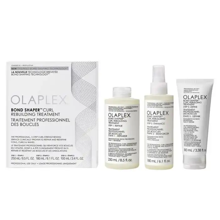 Set Bond Shaper Tratamiento para Cabello Rizado 530 ml - Olaplex - Comparador de precios