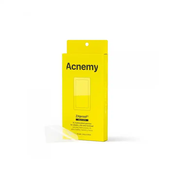 Zitproof Parches Hidrocoloides XL para mejillas, mentón y frente 4.5 gr - Acnemy - Comparador de precios