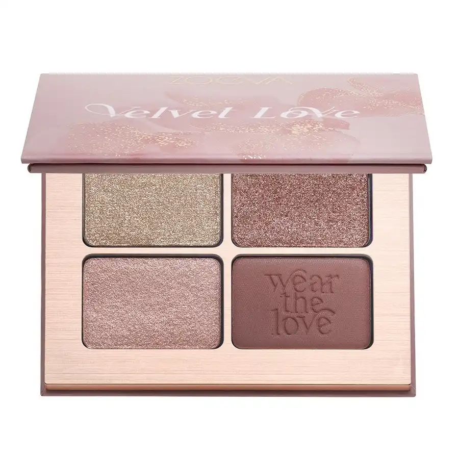 ZOEVA - Velvet Love Eyeshadow Quad Sombra de ojos 6 g Purple Hace Eyes - ZOEVA - Comparador de precios