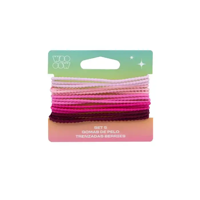Set 5 Gomas de Pelo Trenzadas - Woo oow - Comparador de precios