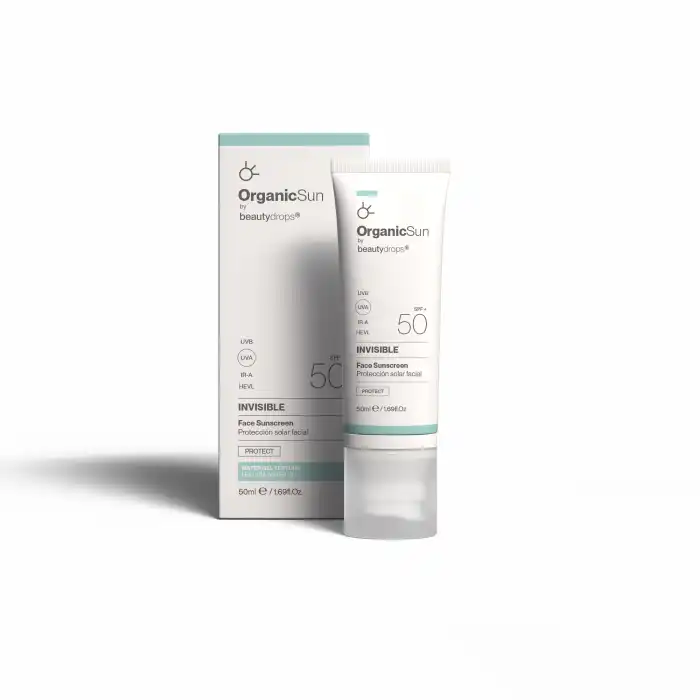 Organic Sun Invisible Water Gel SPF 50 50 ml - Beauty Drops - Comparador de precios