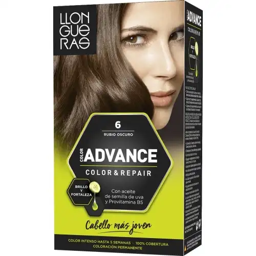 Advance 6 Rubio Oscuro Tinte Capilar - Llongueras - Comparador de precios