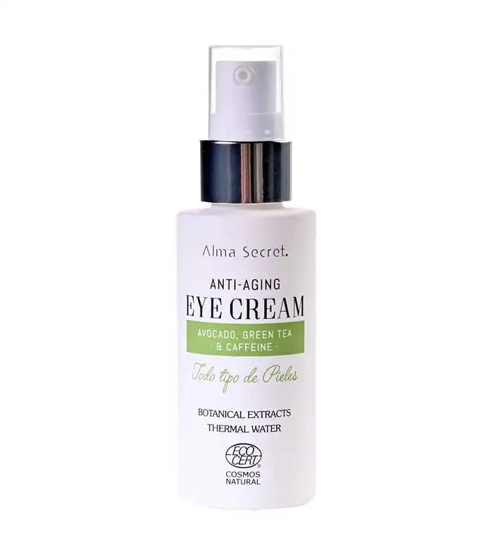 Alma Secret - Contorno de ojos multi-reparador y antiedad con aguacate, té verde y cafeína - Alma Secret - Comparador de precios