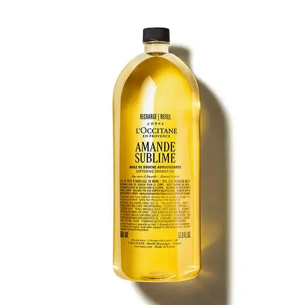 Amande Sublime Huile De Douche Adoucissante Refill - LOccitane - Comparador de precios