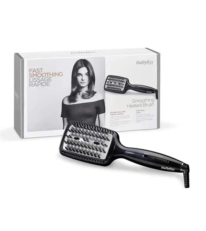 Babyliss - Cepillo alisador Smoothing Heated Brush HSB101E - Babyliss - Comparador de precios