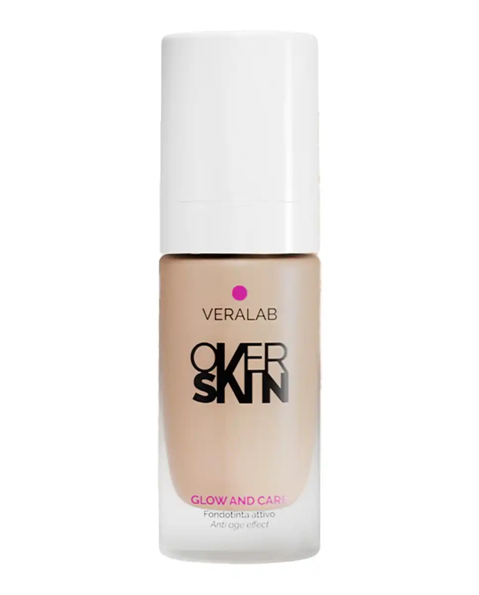 Base de Maquillaje Glow And Care 30 ml Overskin 6.5 AMBER 6.5 AMBER - Veralab - Comparador de precios