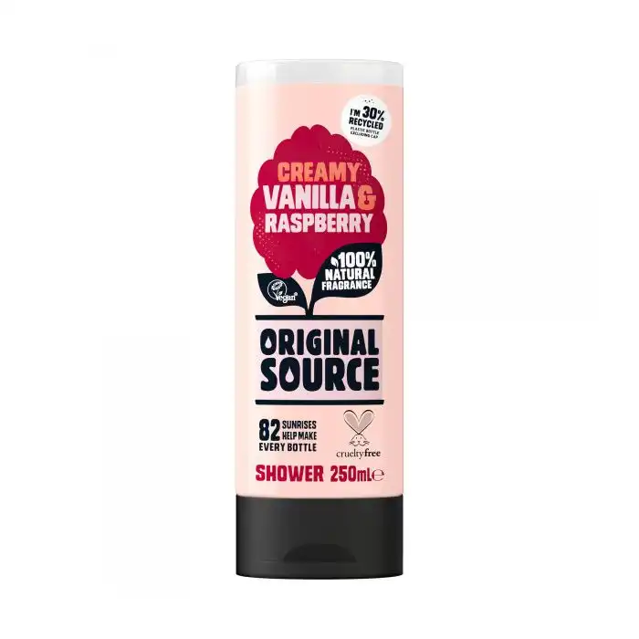 Body Wash Vainilla - Raspberry 250 ml - Original Source - Comparador de precios