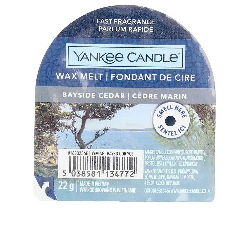 Candle Original Wax Melt vela #Bayside Cedar - Yankee Candle - Comparador de precios
