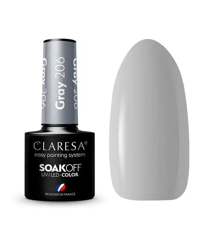 Claresa - Esmalte semipermanente Soak off - 206: Gray - Claresa - Comparador de precios