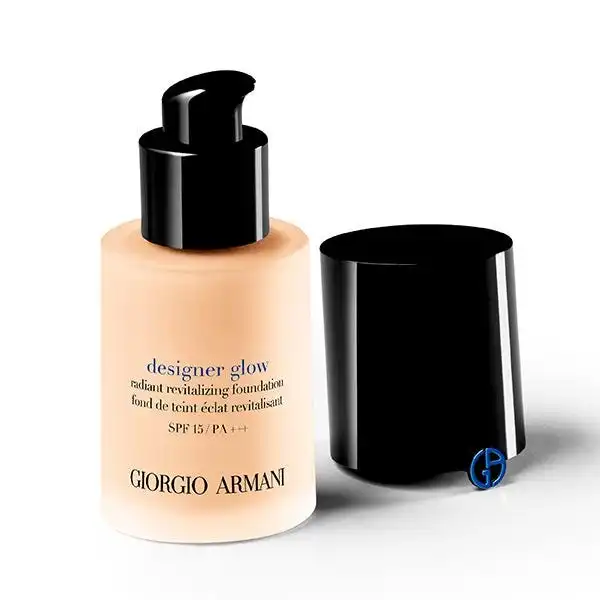Designer Glow Fondo Ãcido Hialurónico Designer+ 2.5 F30ml - Armani - Comparador de precios